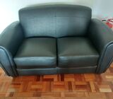 2 seater Club Sofa (imitation leather)