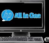 HP Compaq Elite 8300 All-in-One PC AIO Desktop Computer, 23 Inch Full-HD WLED Touch LCD Display, Cor