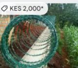 green razor wire